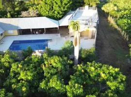 Finca im Grünen, sehr ruhige Lage, Terrasse mit Pool