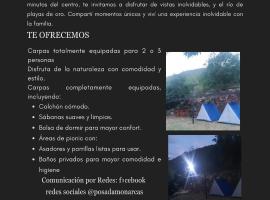 Campamento Monarcas，位于维拉卡洛斯帕兹的豪华帐篷