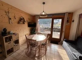 Studio cosy avec terrasse et parking à La Chapelle-d'Abondance - FR-1-692-107