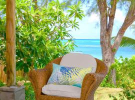 Ernestville 2 beachfront Villa Pointe aux Canonniers，位于康隆尼角的酒店