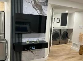 Luxurious modern basement apartment