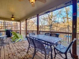 Lakefront Home with Fenced Yard and Deck in Grove!