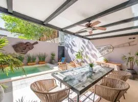 FREE PRIVATE PARKING Casa Balada en Santa Lucía Centro Mérida