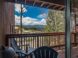 Walk to Lift - King Bed - Cozy Mountain View Apartment，位于天使之火的酒店