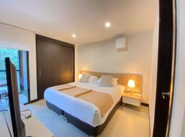 Room in BB - Luxurious mountain-view suite，位于San Antonio的酒店