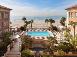 卡萨德尔玛酒店，位于洛杉矶圣莫尼卡海滩附近的酒店