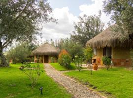 Chalets Sol Muisca RNT85322，位于莱瓦镇的山林小屋