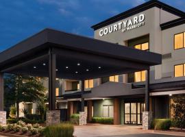 万豪塔尔萨中央庭院酒店，位于塔尔萨的酒店