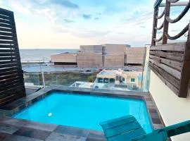 Vista al mar, Mini alberca y roof garden PRIVADO!
