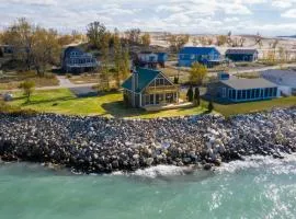 Sandpiper Cottage Beautiful Private Lake Michigan Frontage