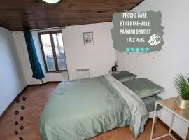 Le Nanty - Appartement Duplex Cosy et Central- Accès Gare et Centre Ville