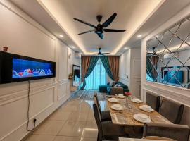 Near MMHE - 3 Bedrooms Homestay Meridin Bayvue Pasir Gudang，位于马西的酒店