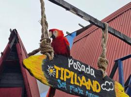 Tipiland baru la casa del mono，位于布兰卡滩的酒店