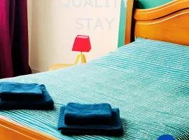 Grande chambre privée au DUPLEX DU CLOITRE MOISSAC