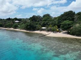 Vavau Beachfront Villas，位于Utungake的酒店