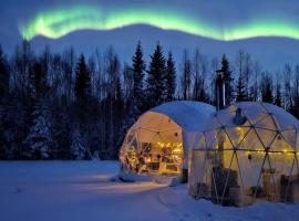 Frozen Sea Aurora Igloo，位于卡利克斯的豪华帐篷