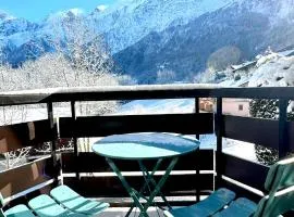 Apartement vue Monblanc incroyable ski inout Prarion5