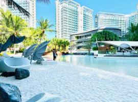 Metro Manila Cityscape Charm at Azure Urban Resort Paranaque near NAIA Airport，位于马尼拉的酒店
