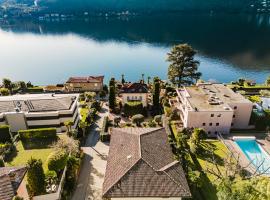 Morcote Limone Suite mit traumhafter Seesicht，位于莫尔科泰的酒店