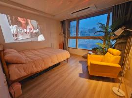 Incheon City Hall Station Full Option Lovely House，位于仁川市的酒店