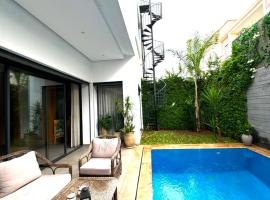 Moon house，位于Ville Nouvelle的别墅