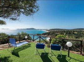 Villa Acquamarina a 2 passi dal mare，位于西缪斯的酒店