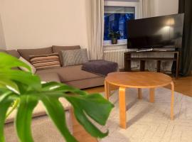 Voll ausgestattete, helle Ferienwohnung auf 80 qm，位于Wutöschingen的酒店