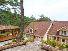 Wonju Sarichi Land in Forest Pension，位于原州市的酒店