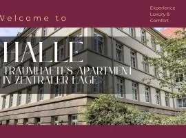 In 2 Minuten am Bahnhof - traumhaftes Apartment mitten in Halle No3