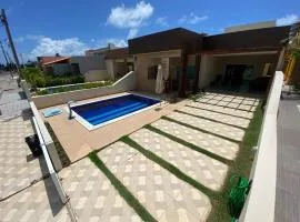 Casa de Praia com Piscina e Churrasqueira em Paripueira - AL