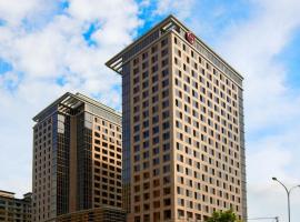 新竹丰邑喜来登大饭店，位于竹北的带泳池的酒店