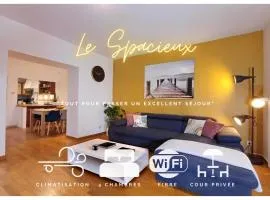 Le Spacieux - centre-ville - 4 chambres - 8 pers