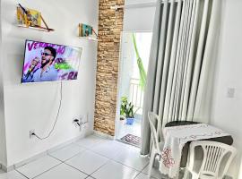 Apto Amplo e aconchegante px a praia!，位于圣若泽-迪里巴马尔的酒店