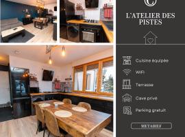 L'Atelier des Pistes à Métabief，位于梅塔比耶的酒店