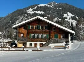 Alpenchalet Haldeli Gstaad Ferienwohnung im 1-Stock