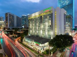 Courtyard Miami Downtown Brickell Area，位于迈阿密的酒店