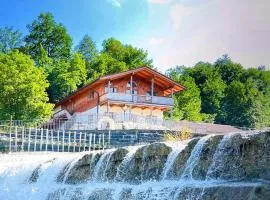 Ferienhaus Bachperle - Alpenidyll mit Kamin, Balkon oder Terrasse für Genießer