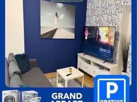 24 CHIC & COSY GRAND APPART 88m2 PARKING GRATUIT HYPERCENTRE NETFLIX