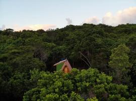 Refúgio Dos Elementais，位于马塔迪圣若昂的木屋