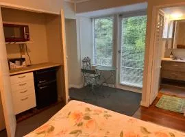 Studio is 2nd door past carport