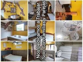 Benvinguts Casa y Apartamentos de 1 a 12 personas Pleno Centro Santa Rosa de Calamuchita