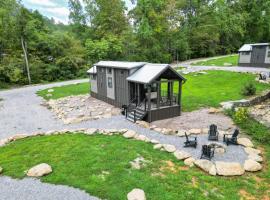 Tiny Home Firepit BBQ Fishing Willow Cabin，位于加特林堡的小屋