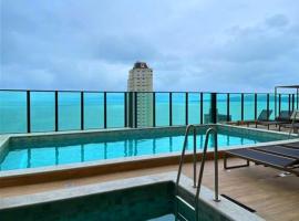 Apt 1 Quadra do Mar Itapema Luxo，位于伊塔佩马的酒店
