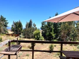 Cabañas Refugio Las Conejas，位于Pelluhue的酒店