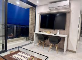 Luxury apartment with city view，位于Pance的酒店