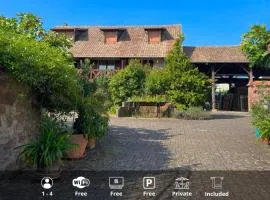 La Grange - Ground Floor Apartment, Terrace, Free Private Parking, Near Colmar