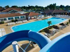 Mobil-home 40m2, camping les Charmettes 4 étoiles La Palmyre 4-6 personnes-2 chambres dont 1 suite parentale-2 salles de bain