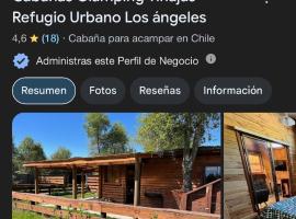 Cabaña Refugio urbano，位于洛斯安赫莱斯的酒店