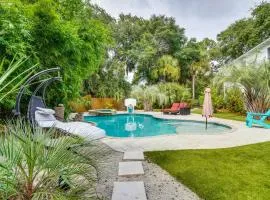 Walk to Beach Gem with Pool and Spa in Isle of Palms!