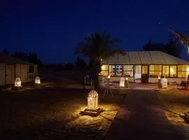 Desert glamping experience